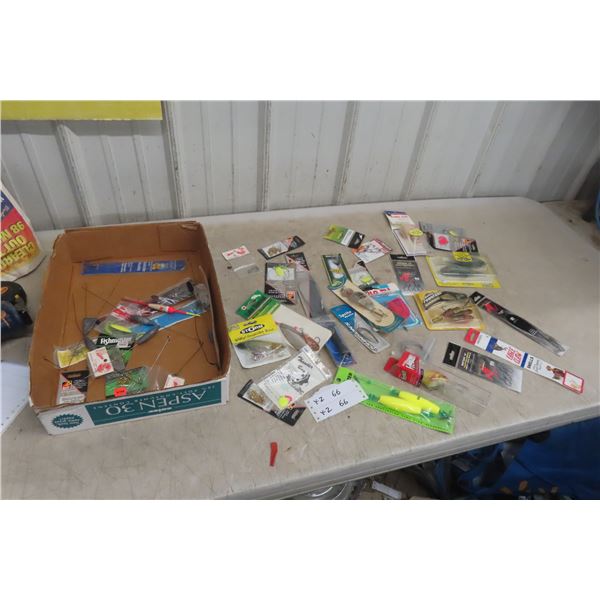 New Fishing Hooks Lures Snaps and Swivel Rigs — and More