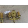 Image 2 : 2 Antique Wall Mount Sconces