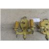 Image 3 : 2 Antique Wall Mount Sconces