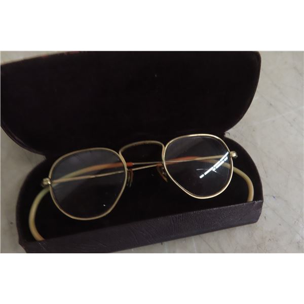 Vintage Eyeglasses with Case