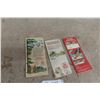 Image 5 : Three Vintage Road Maps: Texaco Manitoba/Saskatchewan; White Rose Winnipeg; Sinclair Michigan