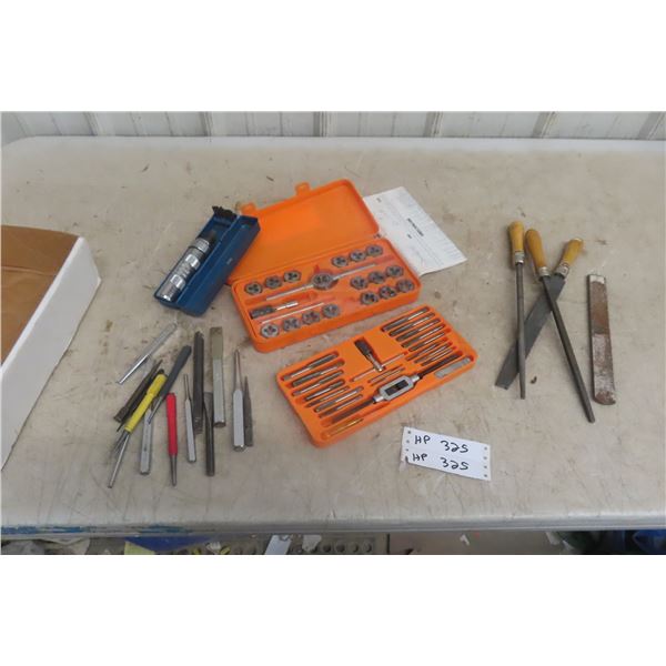 Tap & Die Set; Files; Punches, Chisels; Impact Driver