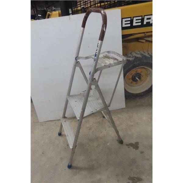 2 Step Stepladder, Aluminum