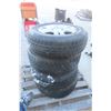 Image 4 : Four Tires And Rims, 205/70R15, Off Honda CR-V