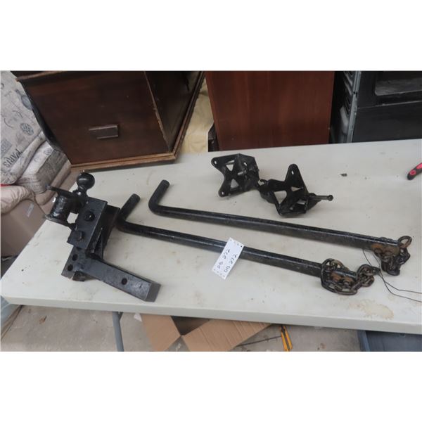 Receiver Hitch/Equalizer Hitch With Sway Bars
