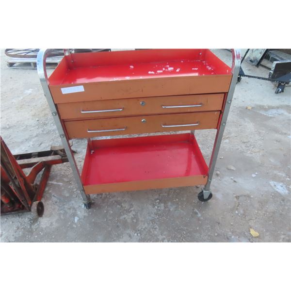 Rolling Tool Cabinet With Key