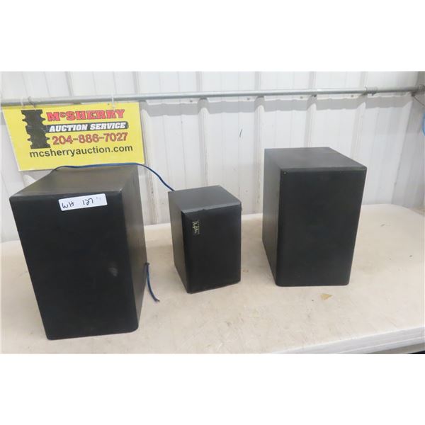 Set Of Mystere Acoustic Profiles Speakers