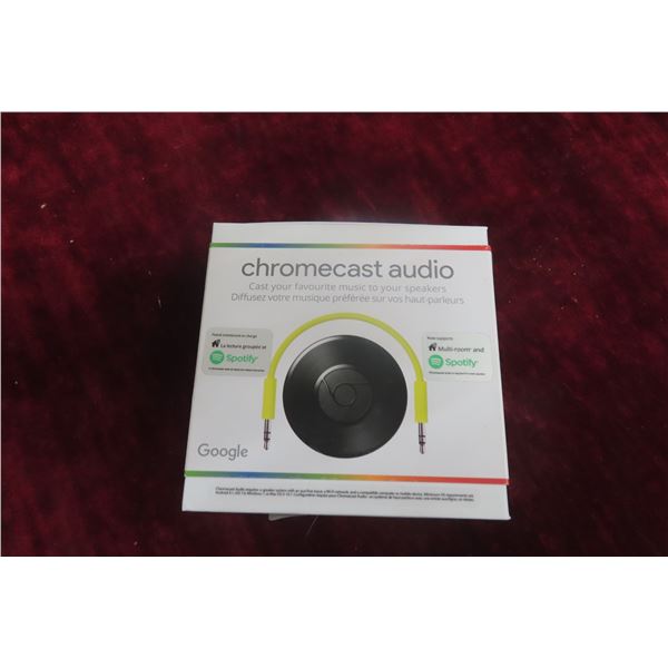 Google Chromecast Audio Unit