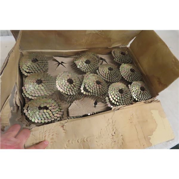 Almost Full Box 1-1/4" Coil Roofing Nails
