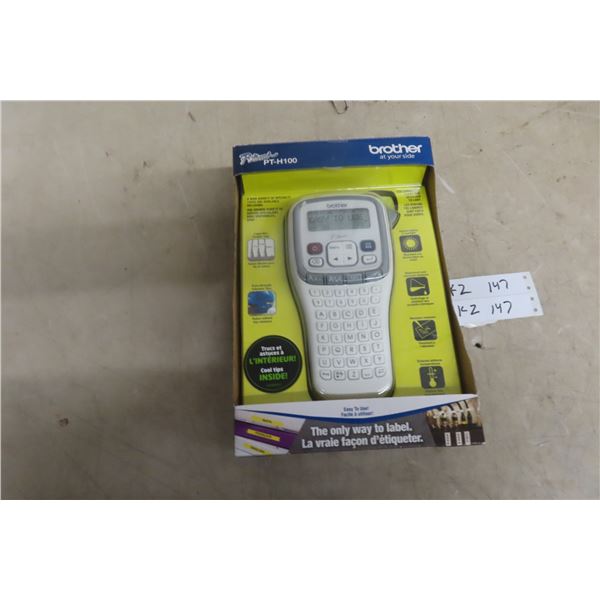New Brother PT-H100 Labeler