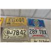 Image 2 : 12x Licence Plates MB + Slogans 1960s And Up