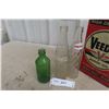 Image 4 : Veedol One Gallon Oil Can And 3 Glass Pop Bottles