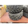 Image 4 : 4 Quad Tires — 2x AT 25 x 10 - 12; 2x AT 23 x 8 - 12