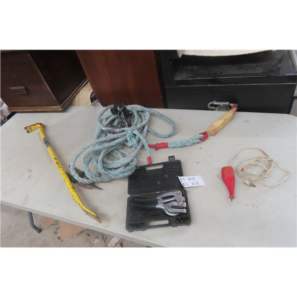 Safety Rope; Cutter; Wrecking Bar Pliers