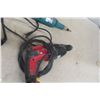Image 2 : 4 Power Tools: Milwaukee Hammer Drill and 1/2" Drills (x2); Makita Disc Grinder
