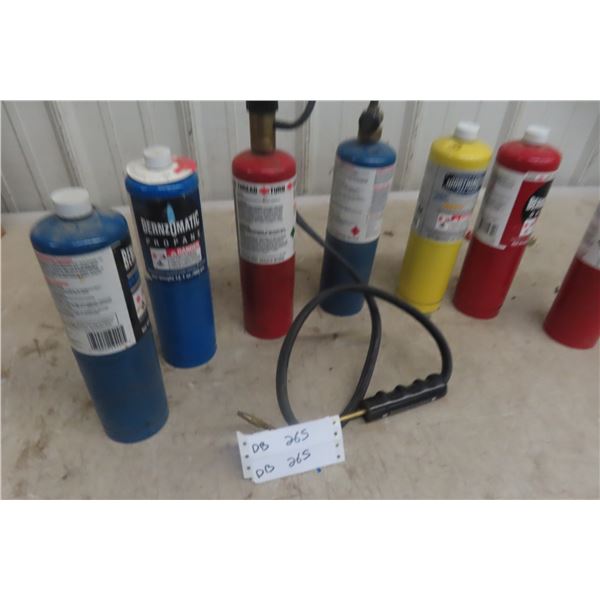 7 Propane Bottle & Torch