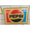 Pepsi Fiberglass Sign 17" x 24"