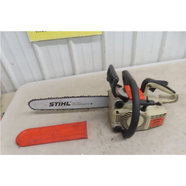 Stihl 009 Chain Saw — Needs Tune-Up, Been Sitting