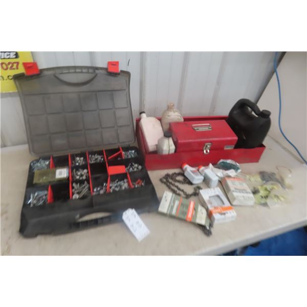 Chain Saw Blades & Files + Sheet Metal Screws