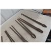 Image 5 : 11 Blacksmith Forge Tongs + Pipe Wrench