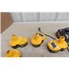Image 5 : DeWalt 18V 1/2" Drill, 1/4" Impact; 2 Chargers; Batteries (Tools & Charger Good; Batteries As-Is)