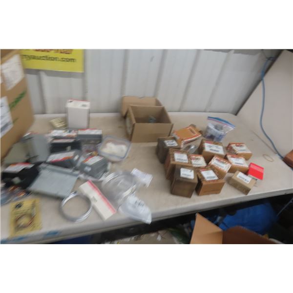 Various New Old Stock Pressure Switch; Inducer Wheel; Thermocouple; Continious Relay, and More