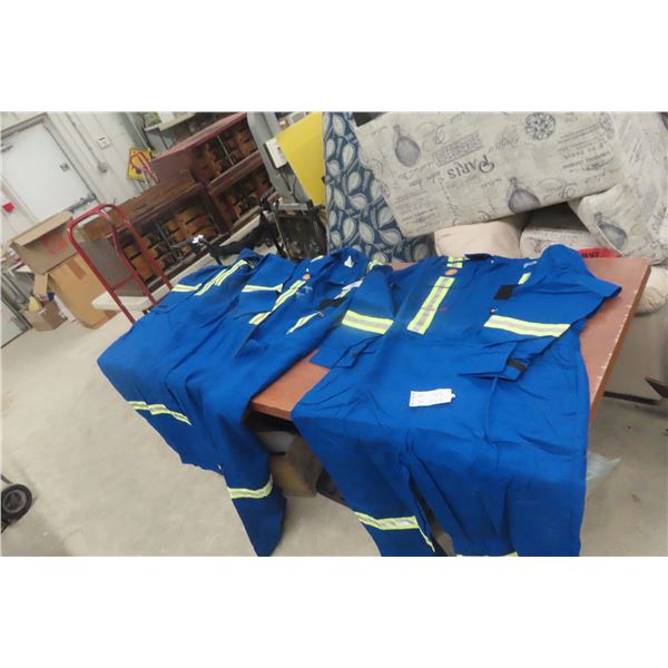 5 Safety Overalls Sz 52–54