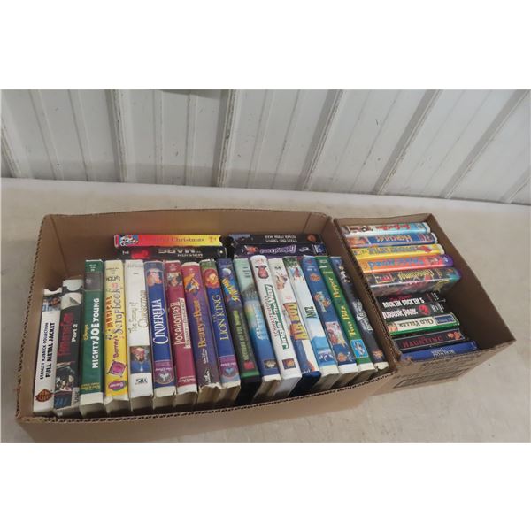 35x VHS — Disney + Movies/Sports