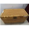 Image 2 : Wicker Trunk, 16 1/2" x 32" x 16".