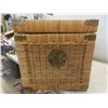 Image 3 : Wicker Trunk, 16 1/2" x 32" x 16".