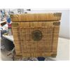 Image 6 : Wicker Trunk, 16 1/2" x 32" x 16".