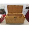 Image 9 : Wicker Trunk, 16 1/2" x 32" x 16".