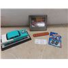 1957 ChevyDie Cast, 67 Chevy Hot Wheels And 1964 GTO Framed World Of Wheels 5 1/2" x 7 1/2".