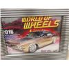 Image 3 : 1957 ChevyDie Cast, 67 Chevy Hot Wheels And 1964 GTO Framed World Of Wheels 5 1/2" x 7 1/2".
