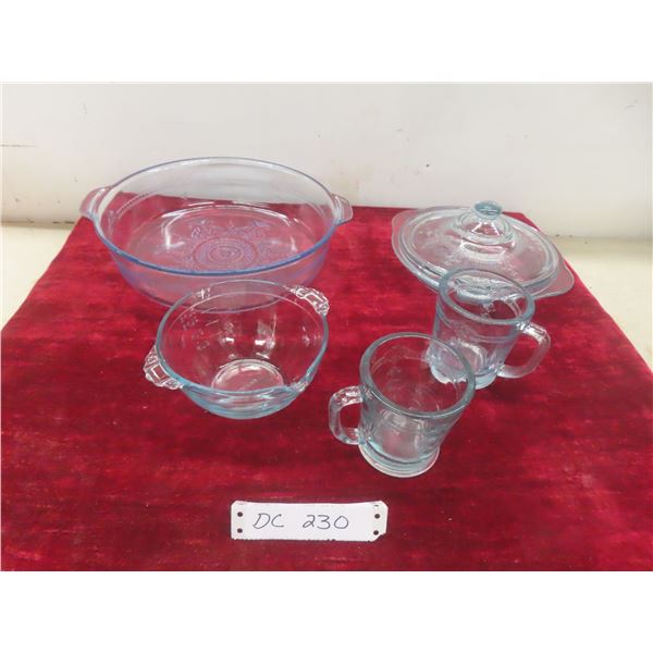 6 Pieces Of Fire-King Ware.