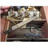 Image 18 : Antique  Counter Display Case With Violin And Fiddle Parts, 13 1/2" x 21" x 6 1/2"