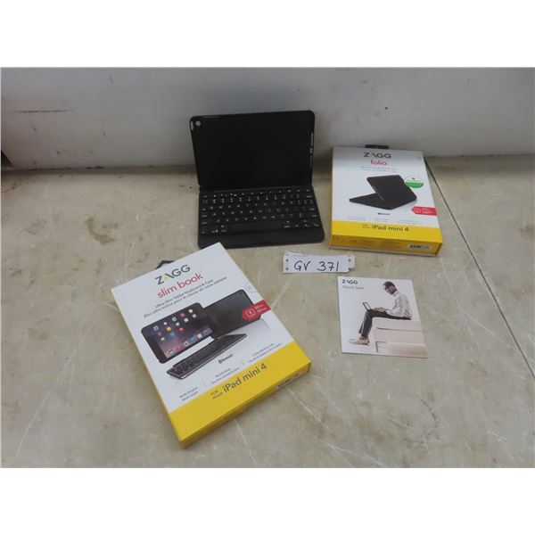 2 x ZAGG Slim Book Tablet Keyboard And Case.