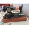 Image 10 : Raico Electric Sewing Machine With Manual; Clamp On Case Broken.