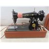 Image 2 : Raico Electric Sewing Machine With Manual; Clamp On Case Broken.