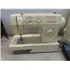 Image 2 : Singer Sewing Machine With Attachments.