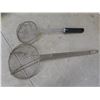 Image 6 : Kitchenware Lot — Cookie Press, Glass Cake Lid, Trivets, Marble Rolling Pin, Grater and More.