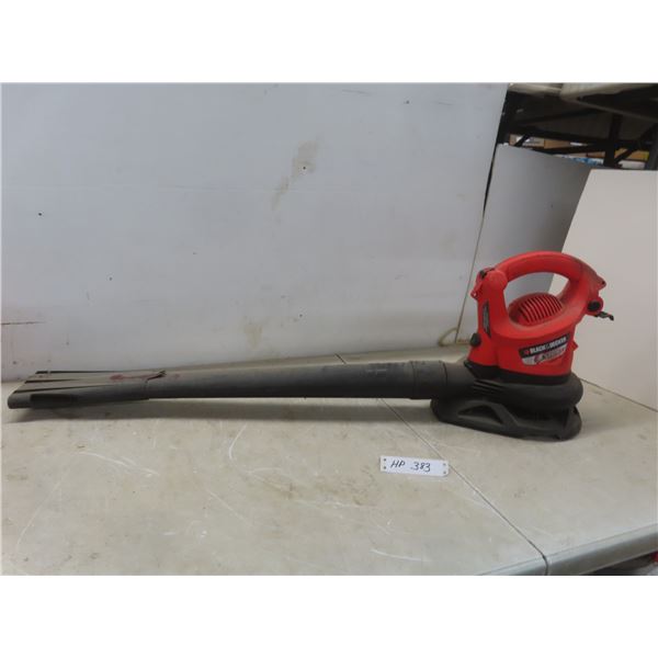 Black & Decker Electric Leaf Hog Blower/Vac.