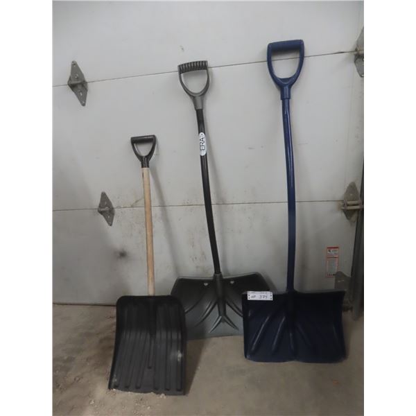 3 Snow Shovels.