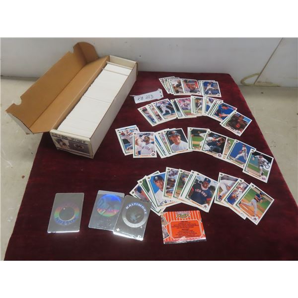Large Assortment Of Upper Deck Baseball Cards.