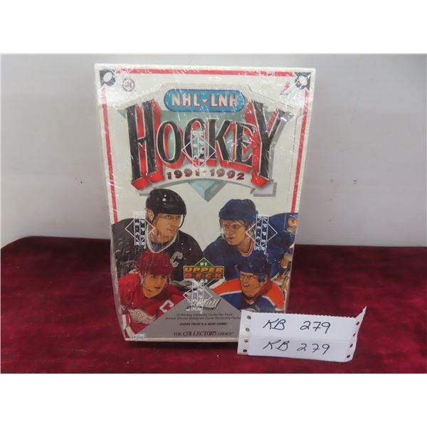 1991-92 Upper Deck Hockey Cards — Factory Sealed.
