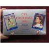 Image 5 : Jogo 1991 CFL Football Cards — Factory Sealed.