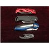 Image 15 : 4 Folding Knives — Snap-On, Husky, Curve, And More.