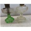 Image 2 : 2 Aladdin Oil Lamps With Chimneys And 1 Base
