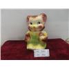 Vintage Teddy Bear Cookie Jar, 1950s.