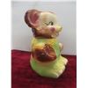 Image 4 : Vintage Teddy Bear Cookie Jar, 1950s.
